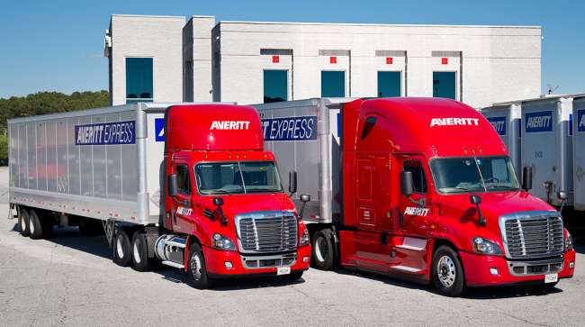Averett Express trucks