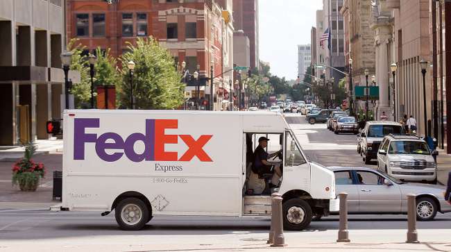 FedEx truck