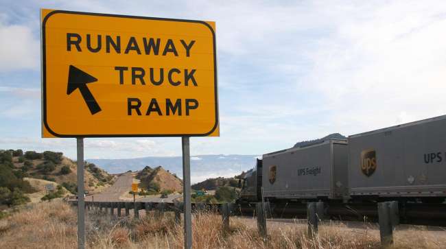runaway truck ramp