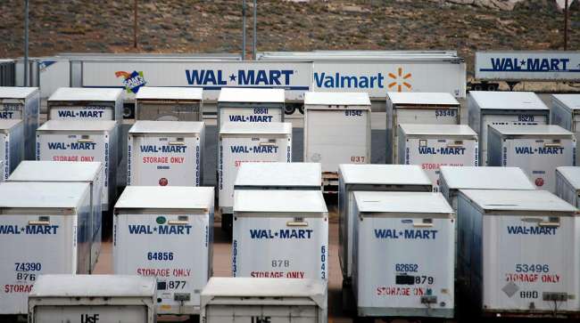 Wal-mart trailers