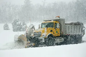 Pennsylvania snow plow on I-81
