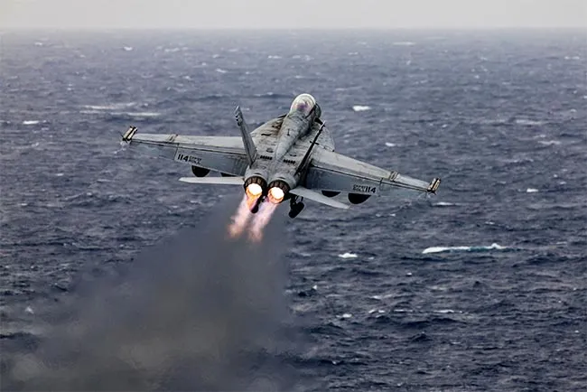 F/A-18 Super Hornet fighter jet