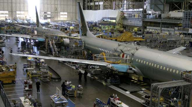 Boeing plant